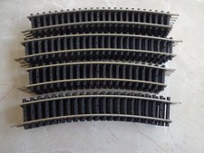 20 gebogene Gleise - Hohlprofil 880 (1/1) (760 (1/1) PIKO RAR DDR Spur H0 (P12)