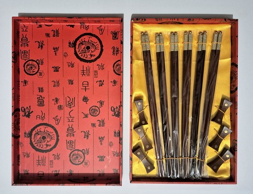 Paar chinesische holz - 6,