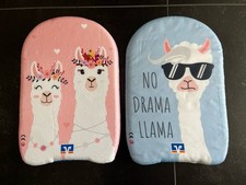 2 Stück Schwimmhilfe Schwimmbrett für Kinder 43cm X 30cm Lama