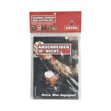 5x Astra Bier Postkarten