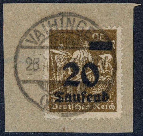 Reich 281 gestempelt - d.,