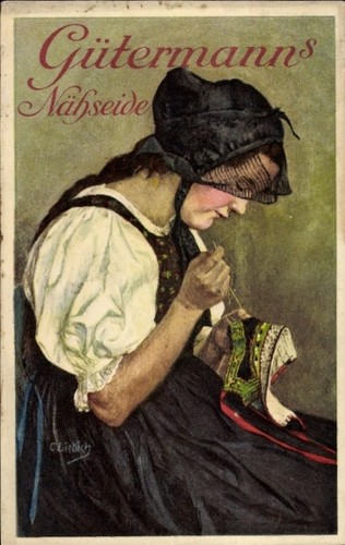 Künstler liebich frau - c.,,