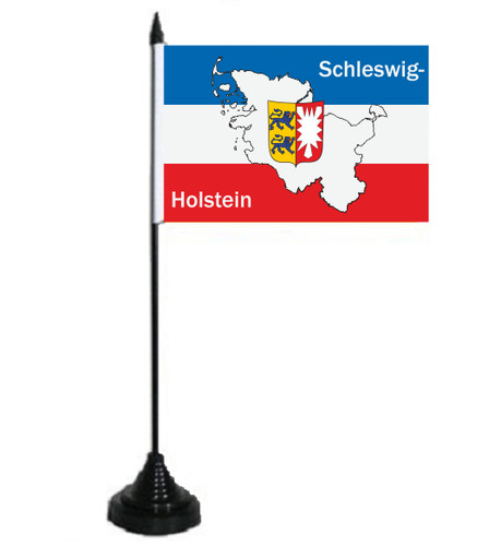 Tischflagge schleswig holstein - tischflagge, schleswig-holstein