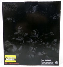 Hasbro Star Wars Black Series Exklusive Clone Trooper 6" Figur 4er-Pack Komplett