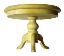 Schöner runder HOLZ TISCH -