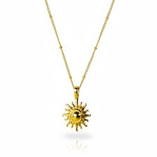 Damen sonnenkette 18k - damen,