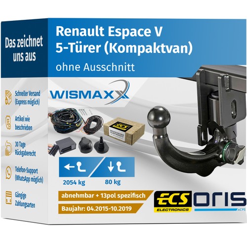 Ahk für renault espace - für,