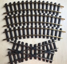 Spur G  3 x LGB 1500 Gleis Gebogen 30°  823mm LGB 13200 Kreuzung Radius R3 22,5°