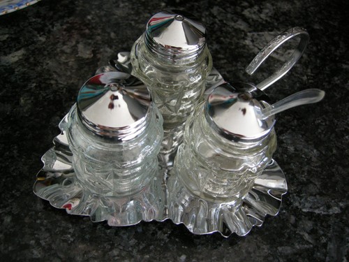 Vintage menage menagerie glas - menage,