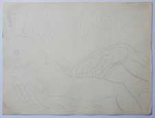 Zeichnung Bleistift Akt