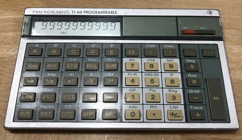 Texas instruments 66 - texas, ti-66