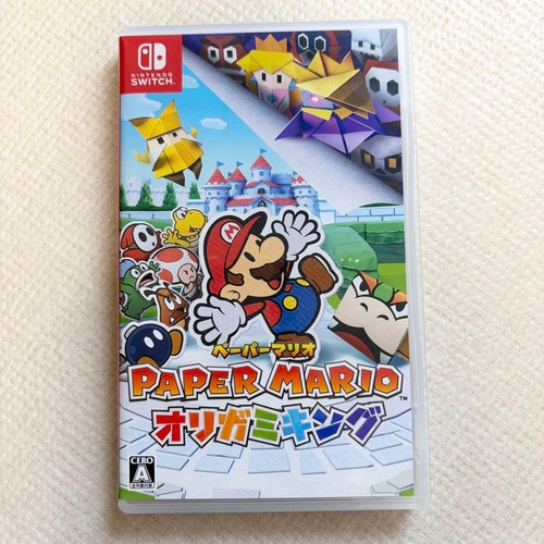Paper mario origami king - paper,