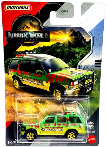 Mattel matchbox jurassic world - jurassic,