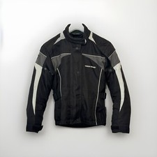 Cycle Spirit Motorradjacke - schwarz-grau, hervorragender Schutz, Größe 38 