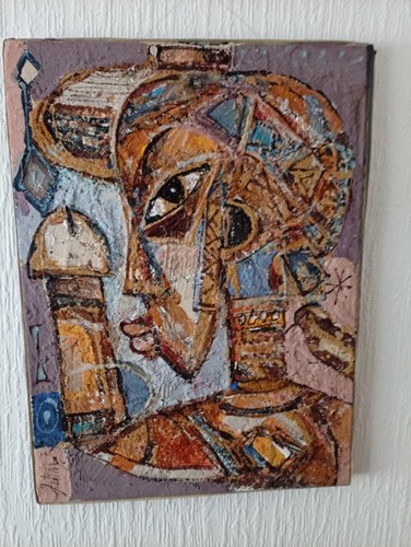 Porträt afrikanische kunst - porträt,