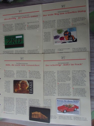 Konvolut telefonkarten über - konvolut,