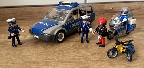 Playmobil polizeiauto mit viel - mit,