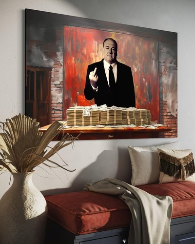 Die sopranos leinwand bild - die,