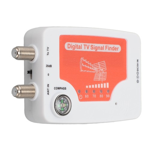 Tragbarer signalfinder mit - tragbarer, tv-signalfinder
