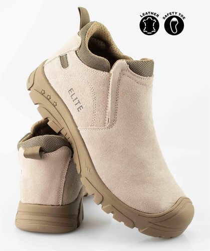 Herren leder sicherheit stahl - leder,