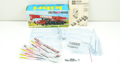 Kibri kran liebherr 10132 - liebherr,