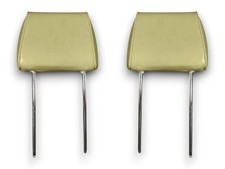 Kopfstützen Normalform hinten Pergament Echtleder für Mercedes W114 W115 W116