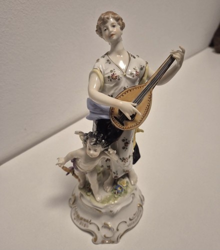 Antik porzellan figur - porzellan,