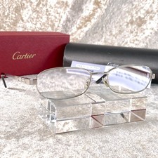 Cartier Brille Eyewear Love Santos Silber Gestell 53-18-140 mit Etui