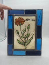 Bleiverglasung Arnika signiert