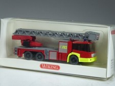(YG-15) Wiking 6150241 Mercedes Econic DLK 30 PLC Feuerwehr Drehleiter in OVP