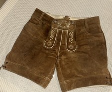 Damen Trachtenlederhose , Kurz, Gr. 40 Tracht, Lederhose