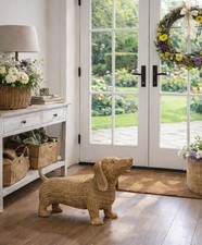 Dekorativer Dackel Figur