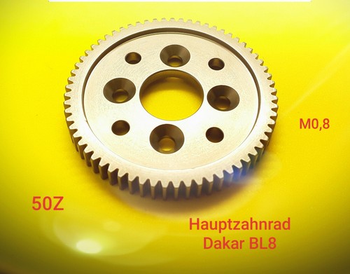 Jamara hauptzahnrad 50z - 50z, m0,8