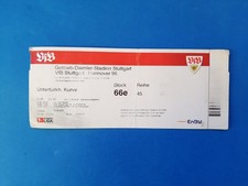 1 x Sammler Ticket Saison 2007/08 / VfB Stuttgart-Hannover 96