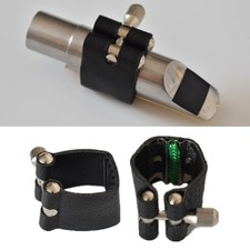 Sopran/Tenor Alto Sax Saxophon Mundstück Ligatur mit Mast!