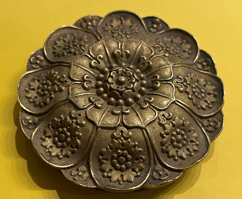Alte messing rosette - rosette, möbel