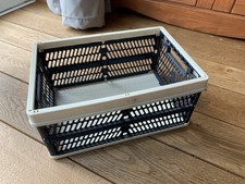 kleiner Faltkorb, Aufbewahrungskorb, Regalkorb, Klappkiste, Einkaufskorb