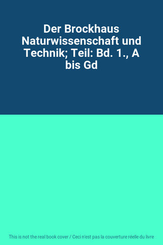 Der brockhaus - der,