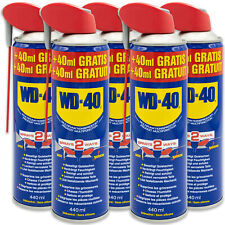 5x WD-40 Smart Straw MultifunktionsSpray Vielzweck Öl Rostlöser 10% GRATIS 440ml