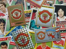 Manchester United Aufkleber 1978-97 (Panini/FKS/The Sun/+ andere)