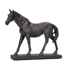 Skulptur Pferd Dekofiguren Pferd reiten Resin Tierfigur Pferdefigur Dekostatue