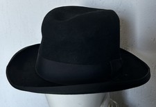 Herrenhut 50er Jahre schwarz