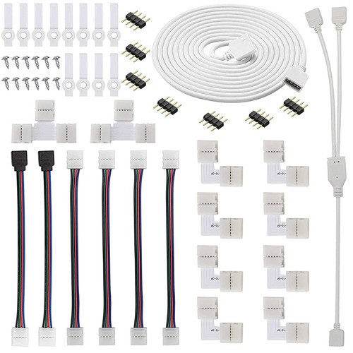 Rgb led streifen anschluss - anschluss, set