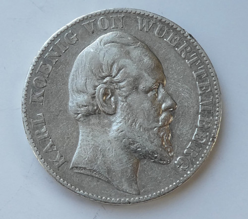 Vereinstaler württemberg - vereinstaler,