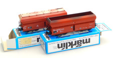 Märklin H0 4624 + 4626 - 2 Großgüterwagen der DB