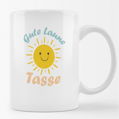 Kaffeetasse gute laune - kaffeetasse,