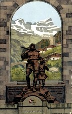 Ak Altdorf Kt Uri, Telldenkmal - 4863716