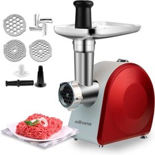 Edihome, Fleischwolf Elektrisch, mit Wurstfüller, Multifunktionell GEBRAUCHT