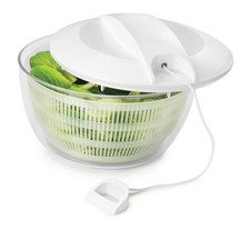 AUSSTELLER - SALATSCHLEUDER TURBO Metaltex Ø 24 SEILZUG Schnur Salat Schleuder