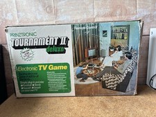 Prinztronic Tournament 2 Deluxe elektronisches TV Spiel 70er Jahre Pong - OVP - ungetestet